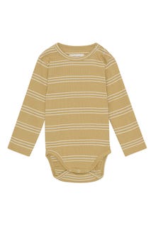 MAMA.LICIOUS vacvac BILLIE bodysuit -Almond oil stripes - 99999970
