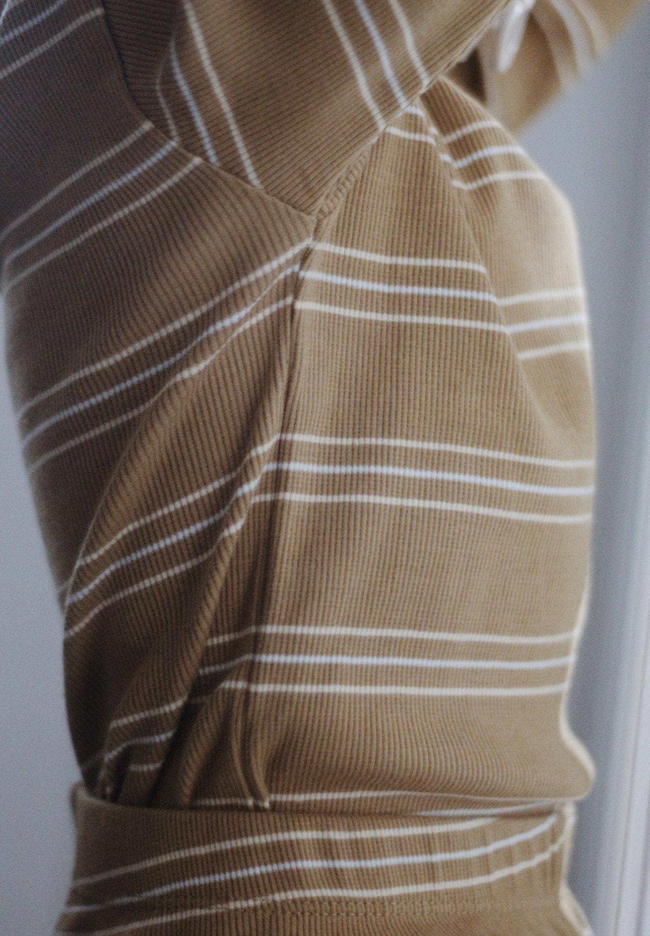 MAMA.LICIOUS Baby-bodysuit -Almond oil stripes - 99999970