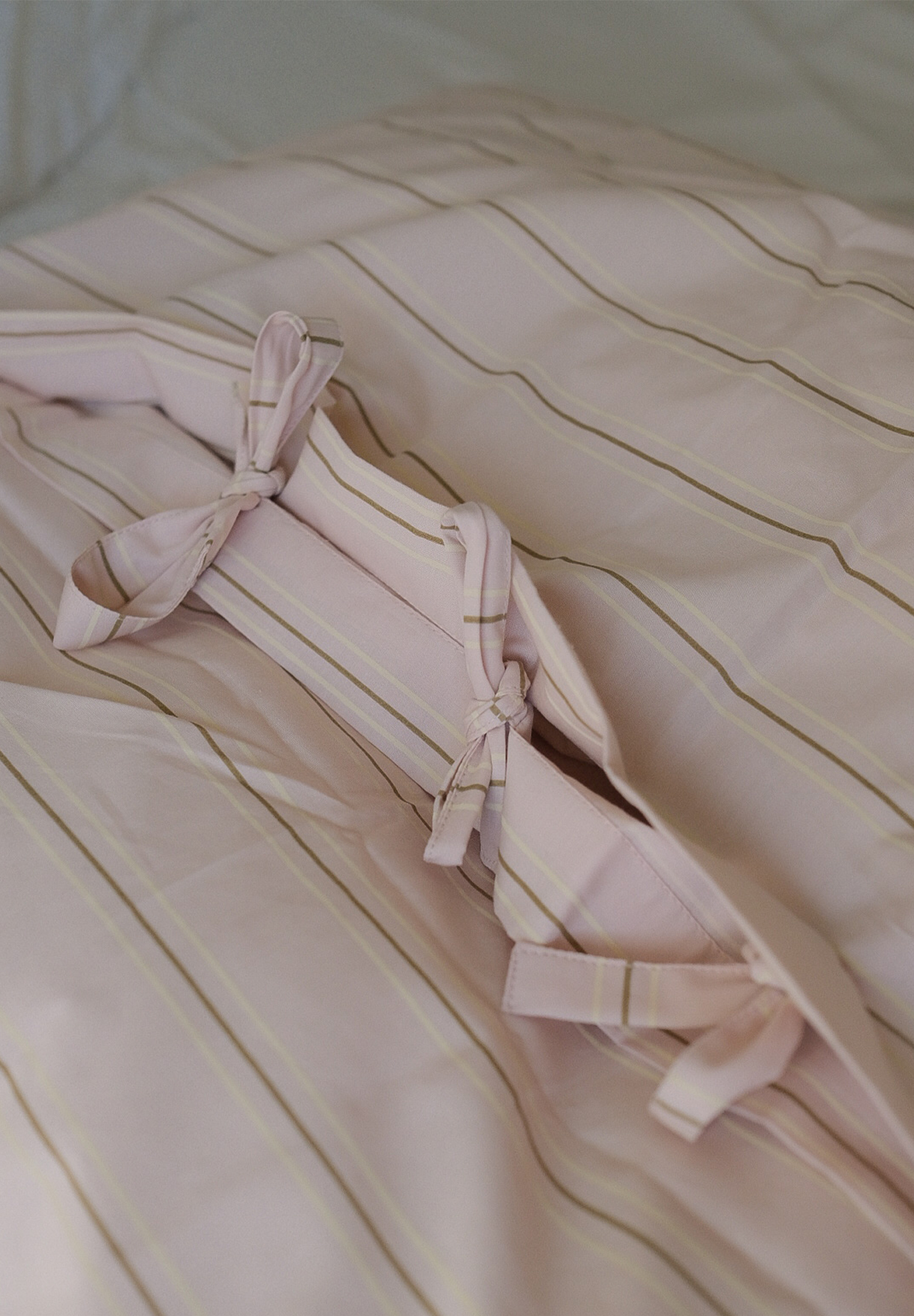 MAMA.LICIOUS Baby-bedding -Peachblush stripes - 99999972