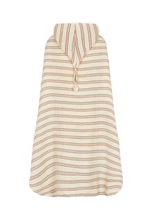 MAMA.LICIOUS vacvac HUGO hooded towel -Seed Pearl stripes - 99999976