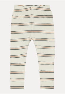 MAMA.LICIOUS vacvac CARLY leggings -Seed Pearl stripes - 99999983