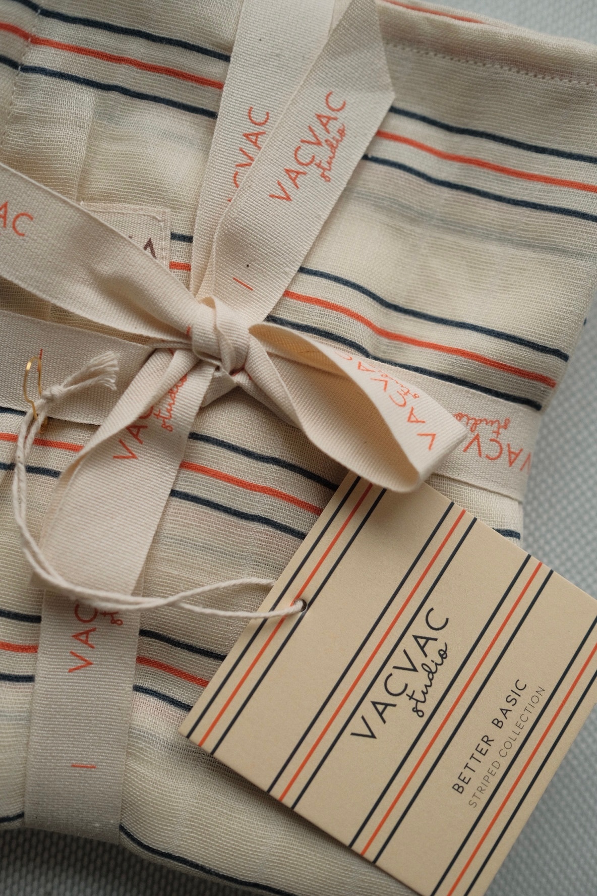 MAMA.LICIOUS 3-pakning baby-klut -Seed Pearl stripes - 99999988