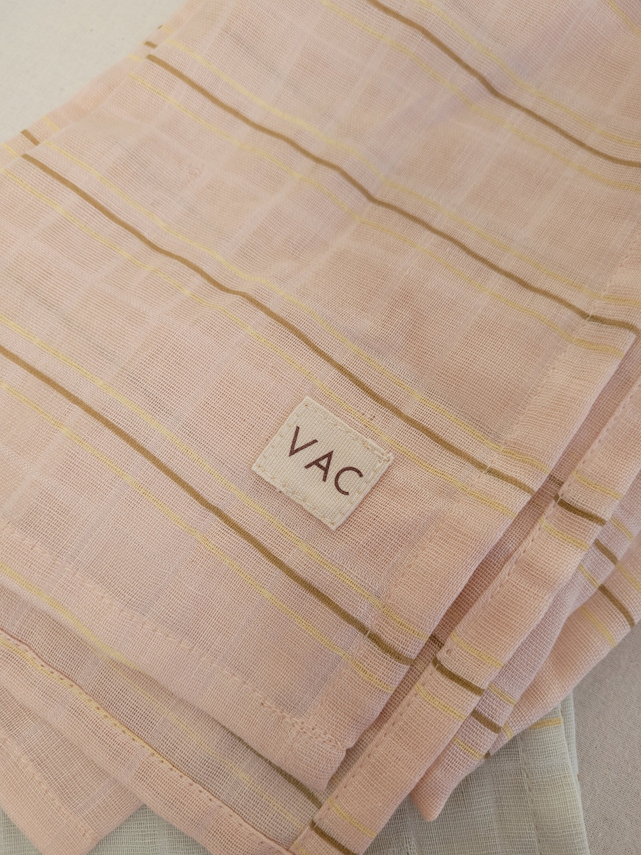 MAMA.LICIOUS vacvac Muslin cloth, 3pack -Peachblush stripes - 99999988