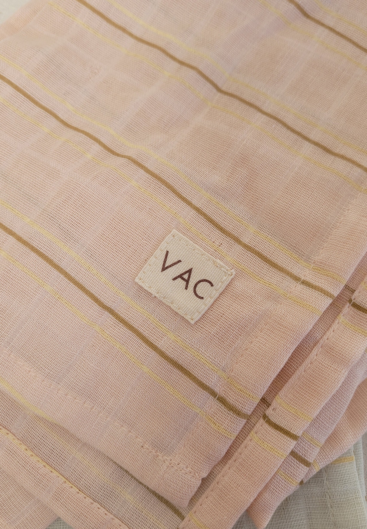 MAMA.LICIOUS vacvac Muslin cloth, 3pack -Peachblush stripes - 99999988
