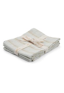 MAMA.LICIOUS 3-pack baby-doeken -Spablue stripes - 99999988