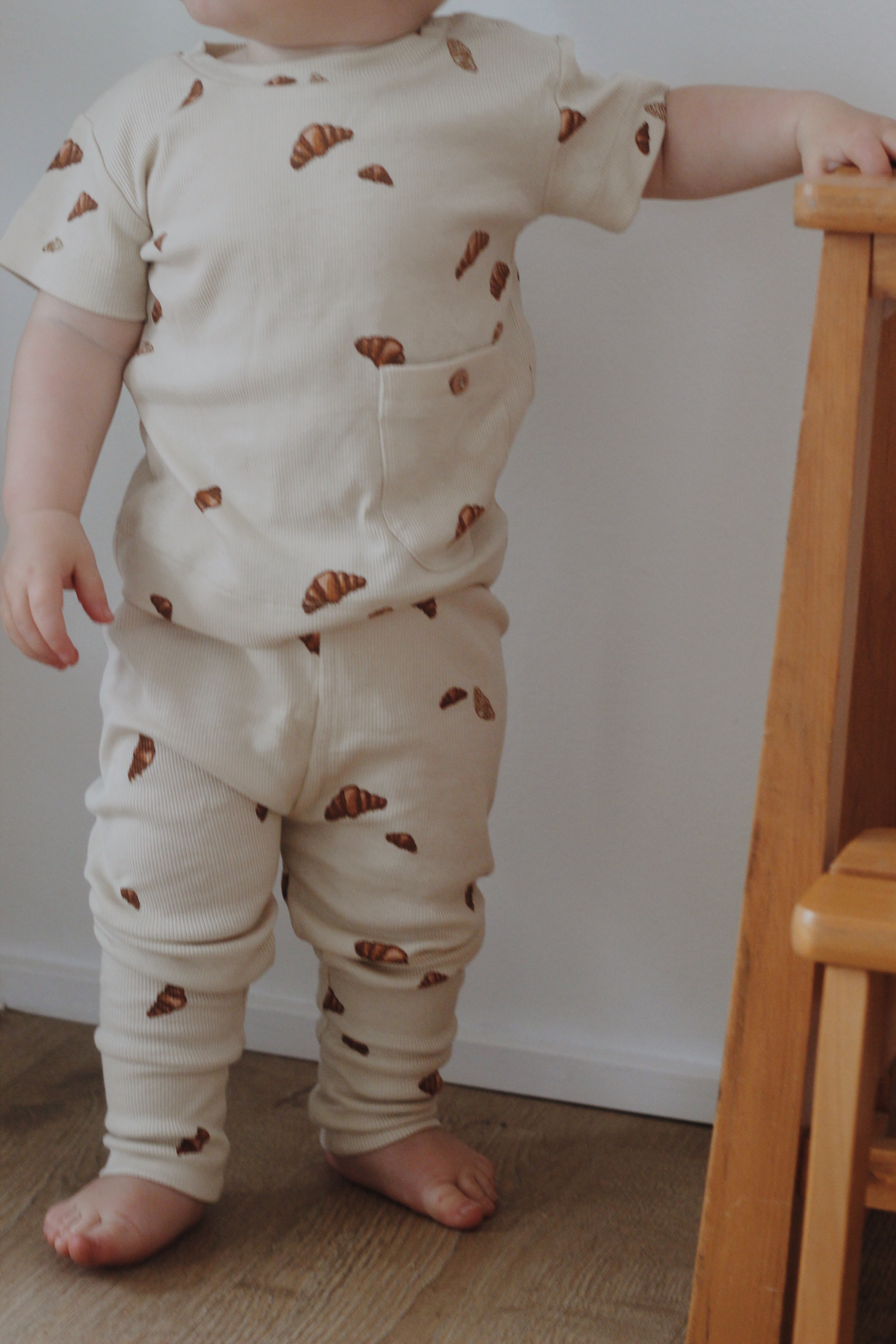 MAMA.LICIOUS Baby-leggings -Croissant MINI AOP - 99999990