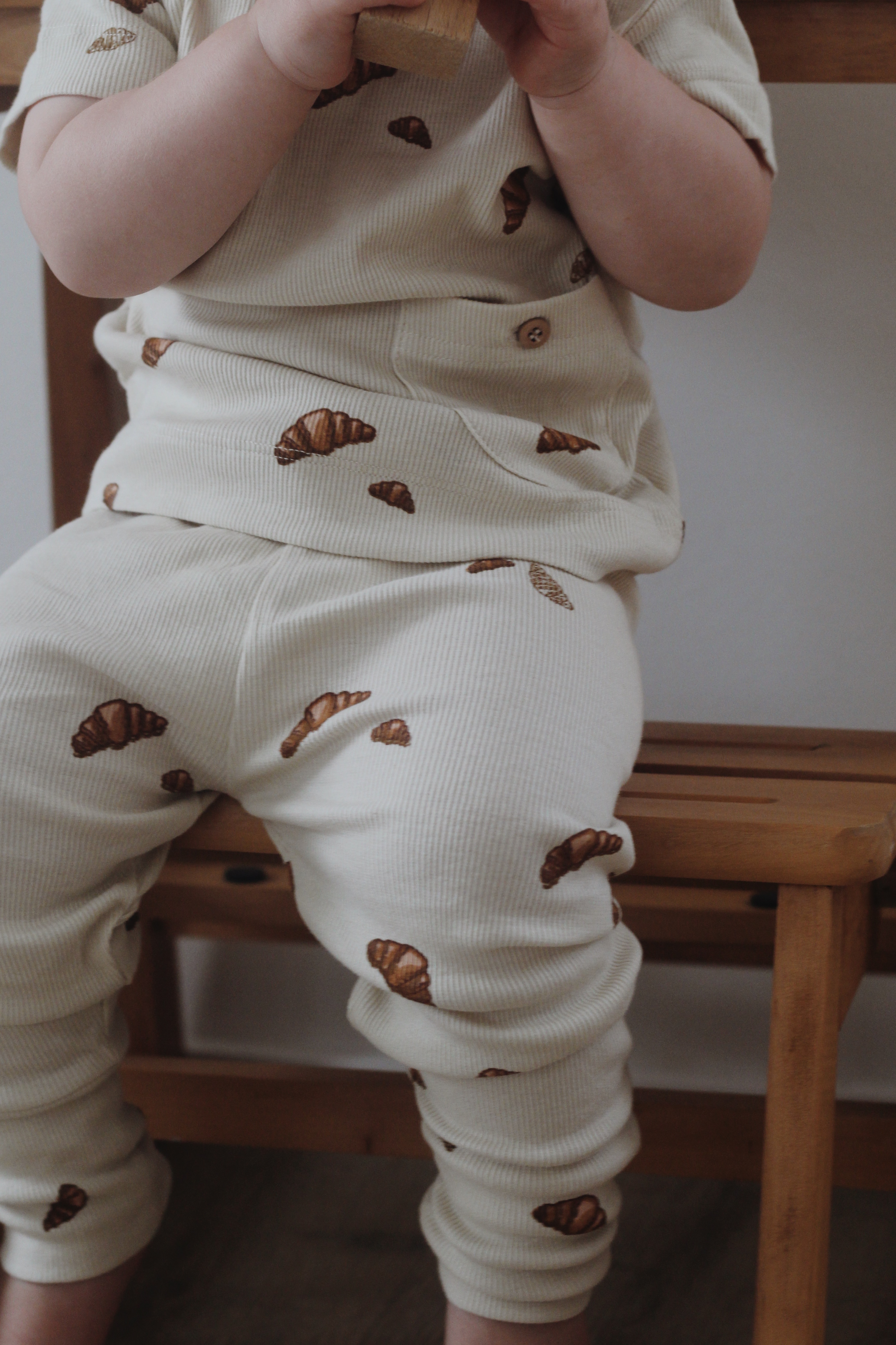 MAMA.LICIOUS Baby-leggings -Croissant MINI AOP - 99999990