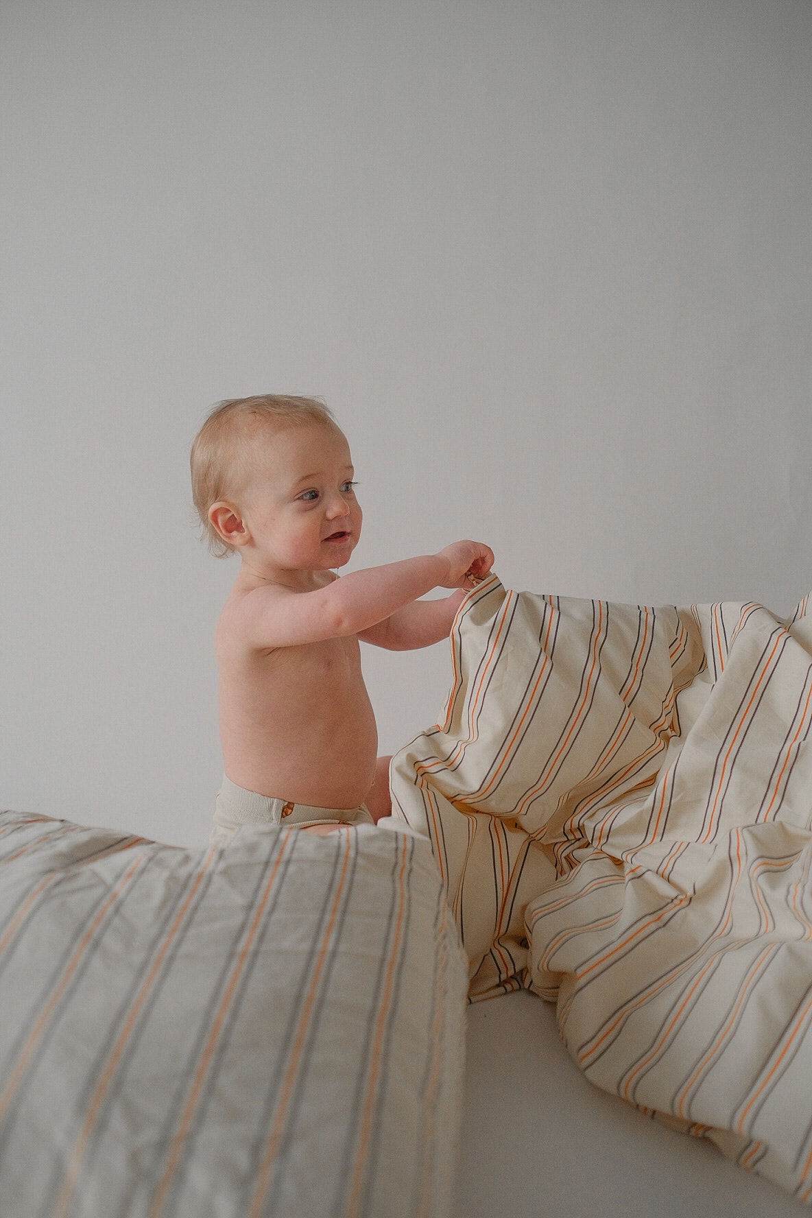 MAMA.LICIOUS Baby-sengetøy -Seed Pearl stripes - 99999997